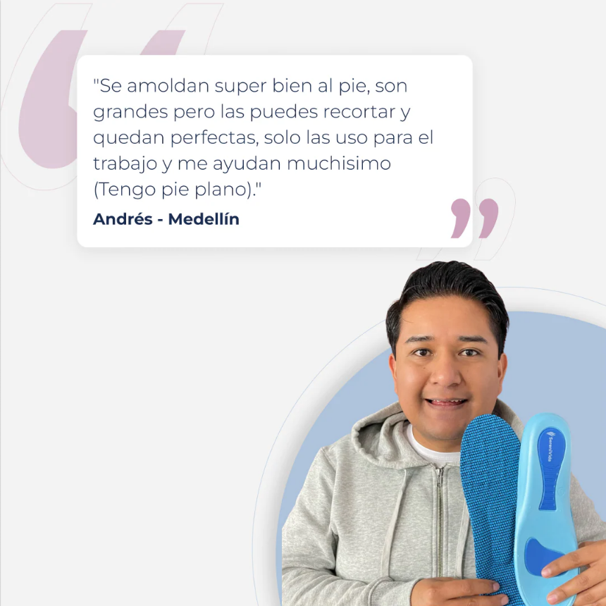 Plantillas ComfyFeet™️ - Disfruta de días sin dolor, sin tratamientos caros ni visitas al médico...