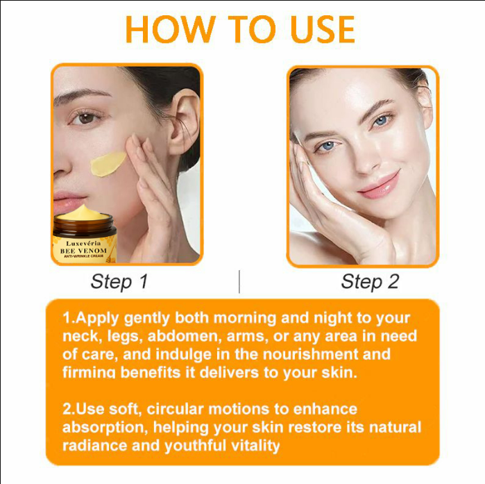 Luxevéria Bee Venom Firming and Anti-Wrinkle Cream