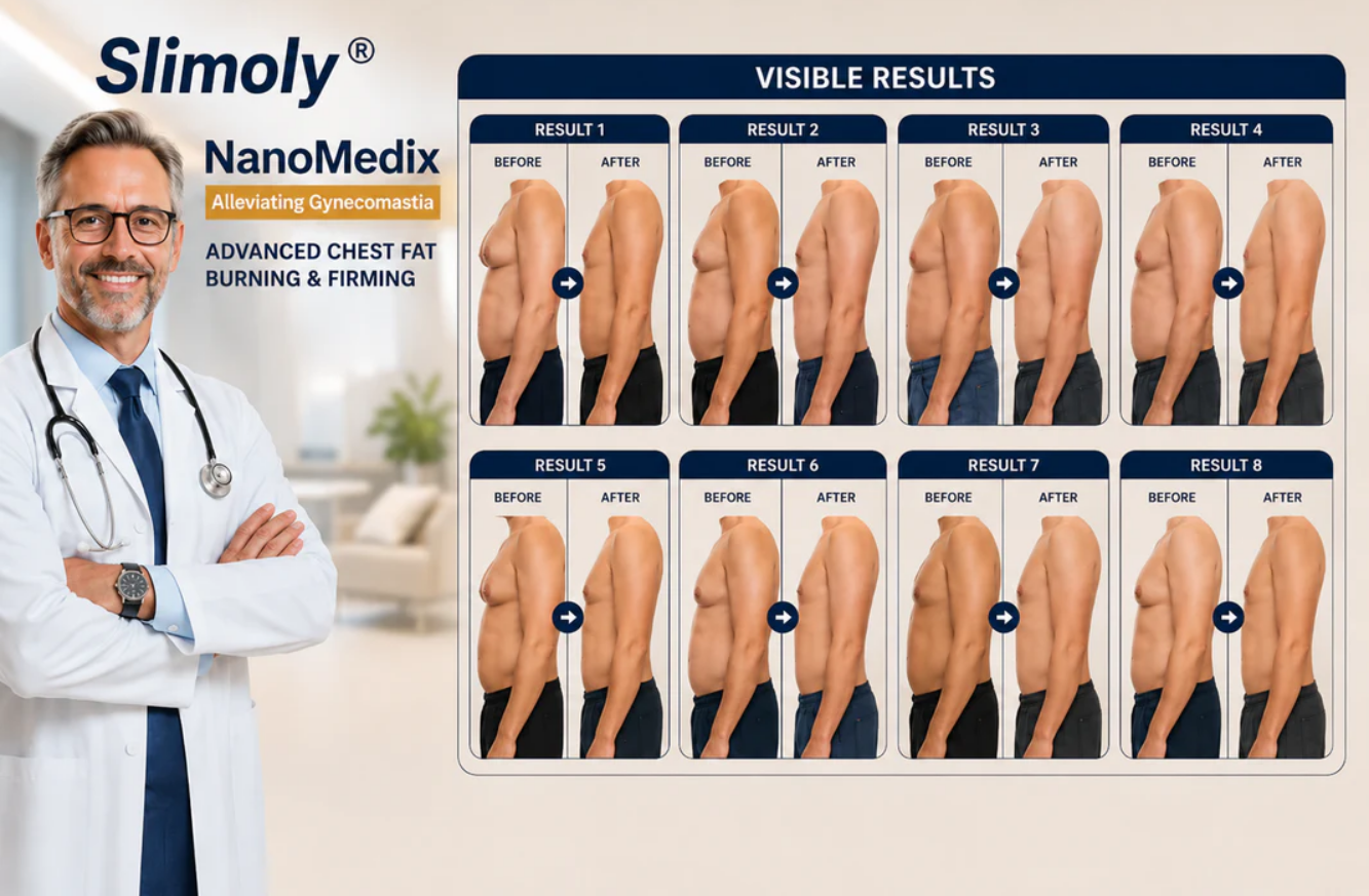 NanoMedix Gynecomastia Chest Fatburn & Firm Patch