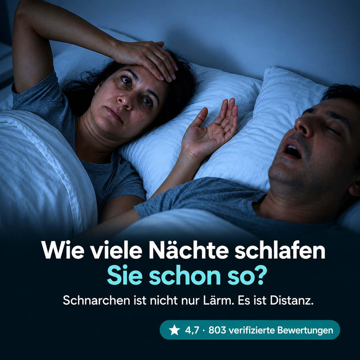 Quies™ – SCHLUSS MIT DEM SCHNARCHEN