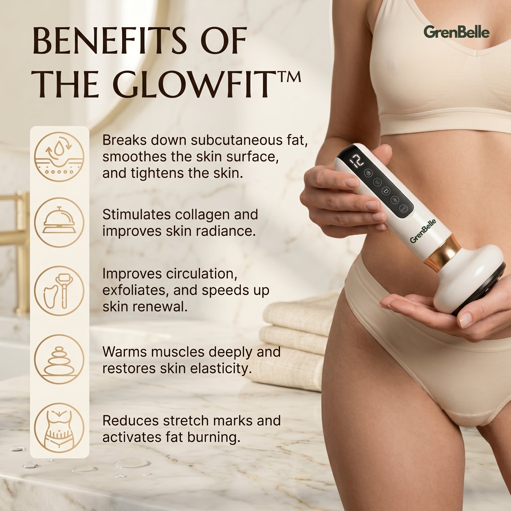 GlowFit™ - Cellulitis Massager