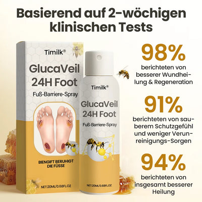 GlucaVeil 24H Fuß-Barriere-Spray