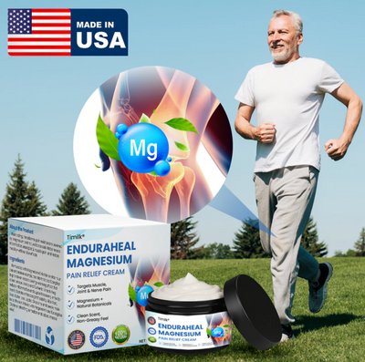 Timilk® EnduraHeal Magnesium Pain Relief Cream (Treats Arthritis, Neuropathy, Rheumatism, Sports Injuries & More)