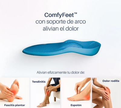 Plantillas ComfyFeet™️ - Disfruta de días sin dolor, sin tratamientos caros ni visitas al médico...