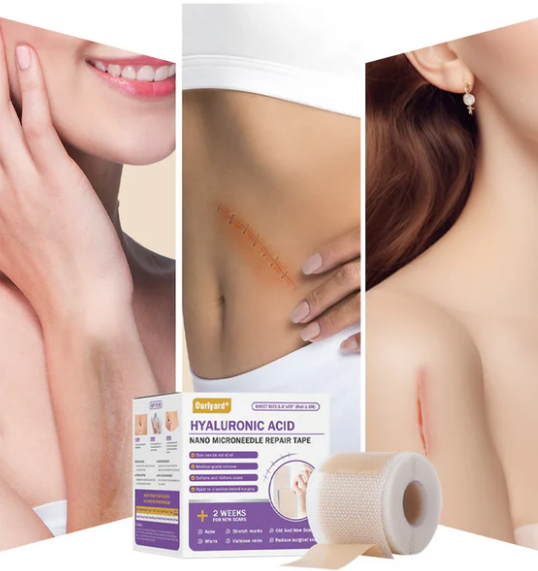 ✅Tienda oficial | Ourlyard® Cinta reparadora de nanoagujas de ácido hialurónico