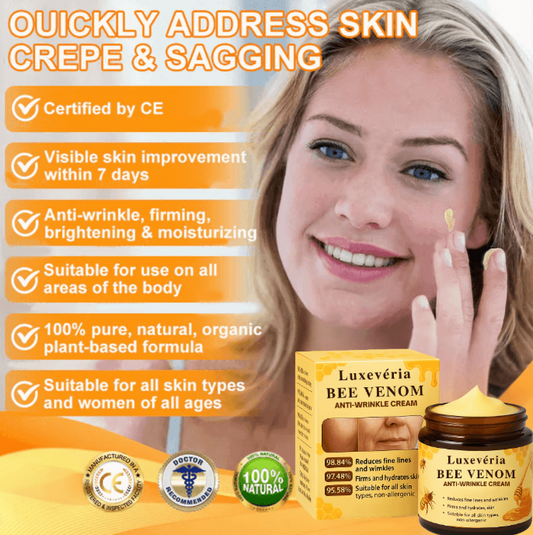 Crema reafirmante y antiarrugas Luxevéria Bee Venom