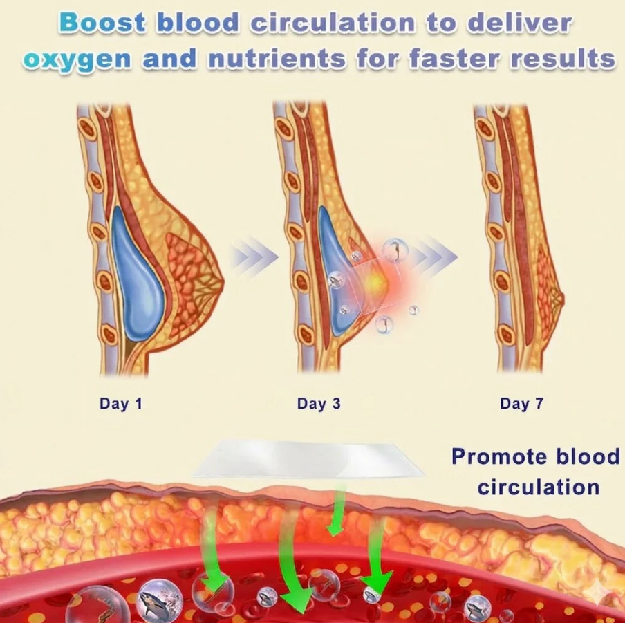 NanoMedix Gynecomastia Chest Fatburn & Firm Patch
