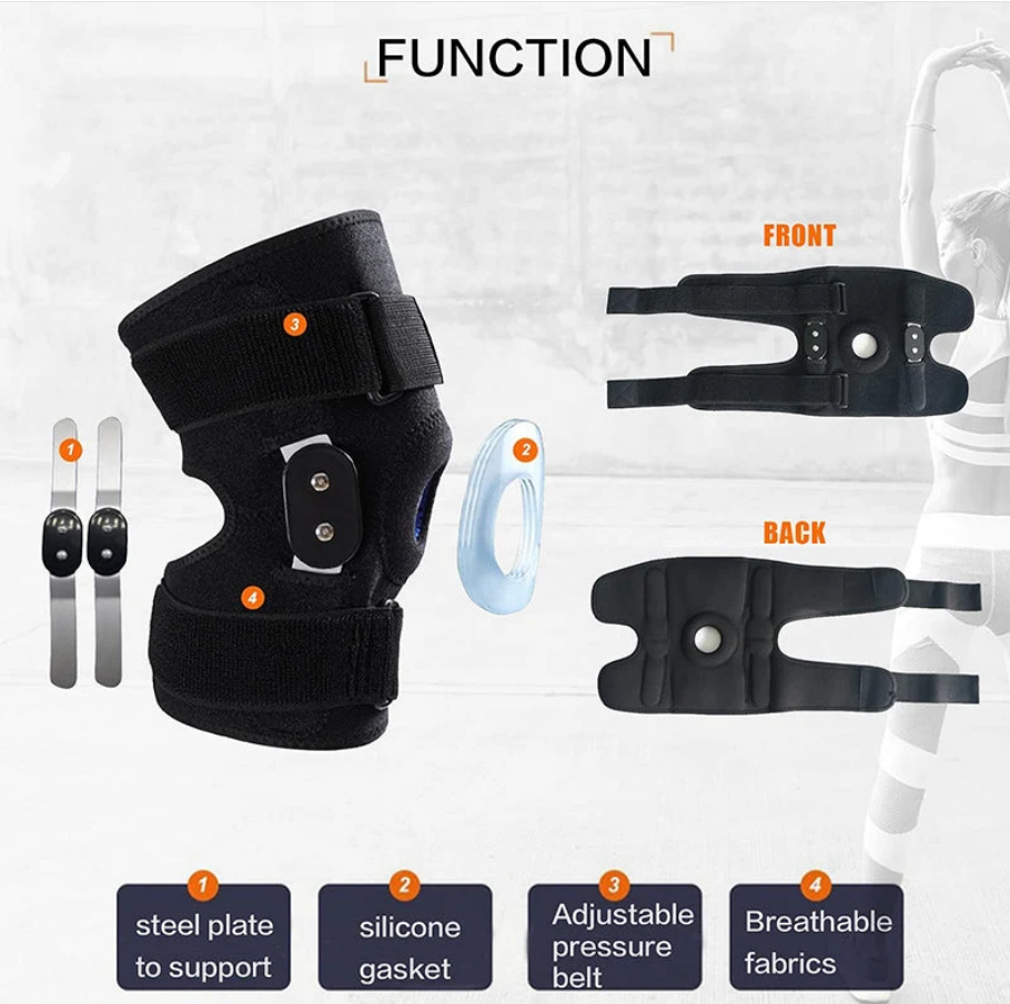 Breathable Adjustable Knee Support Brace