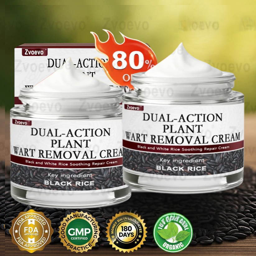 Black Rice Skin Repair Cream ⚕️ (Removes warts and tags, relieves psoriasis, evens skin tone and reduces dark spots)