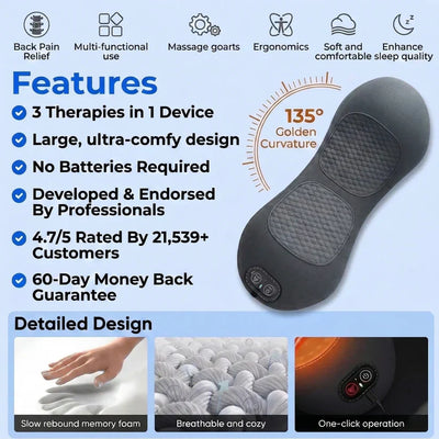 Triple Fusion Back Massager ®