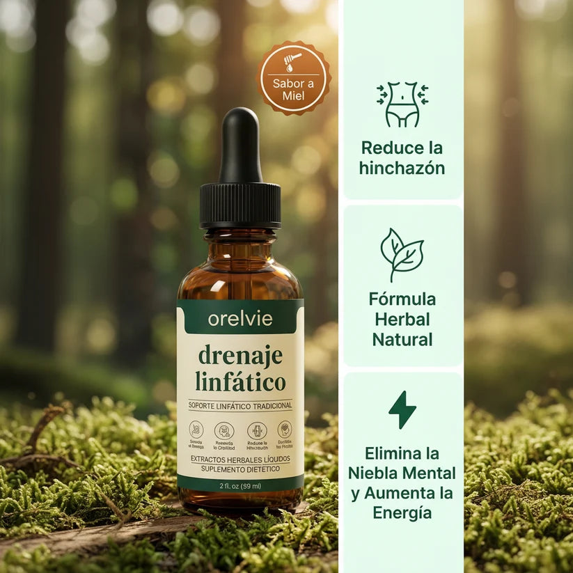 Gotas de Drenaje Linfático: Detox Natural y Anti Hinchazón