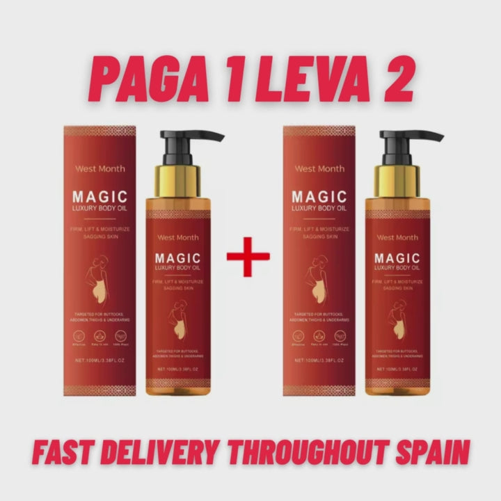 Cargar video: Aceite reafirmante corporal AuréLuxe - PAGA 1 LEVA 2