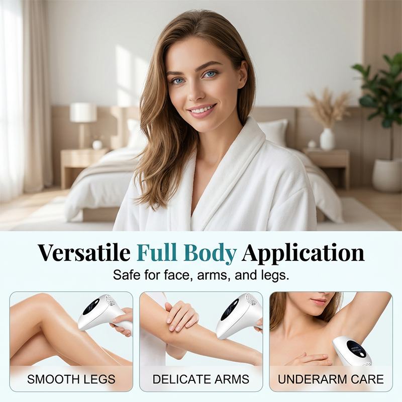 Professional IPL laser hair removal device