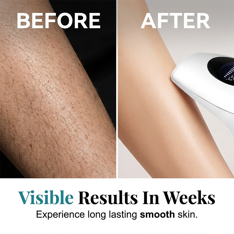Professional IPL laser hair removal device